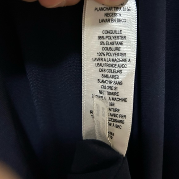 Eliza J/ Nordstrom, Navy Modest Women Dress, Long Sleeve, Size 0 - Picture 4 of 4